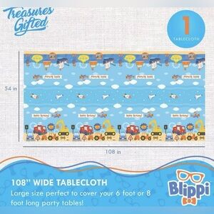 Blippi Party Supplies And Outfit